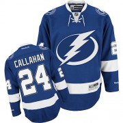 Women's Reebok Tampa Bay Lightning 24 Ryan Callahan Blue Home Jersey - Premier