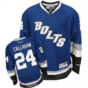 Women's Reebok Tampa Bay Lightning 24 Ryan Callahan Blue Third Jersey - Authentic Women's Reebok Tampa Bay Lightning 24 Ryan Callahan Blue Third Jersey - Authentic