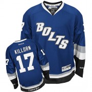 Men's Reebok Tampa Bay Lightning 17 Alex Killorn Blue Third Jersey - Premier