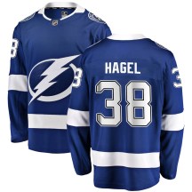 Men's Fanatics Branded Tampa Bay Lightning Brandon Hagel Blue Home Jersey - Breakaway