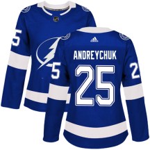 Women's Adidas Tampa Bay Lightning Dave Andreychuk Blue Home Jersey - Authentic Women's Adidas Tampa Bay Lightning Dave Andreychuk Blue Home Jersey - Authentic