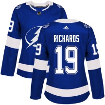 Women's Adidas Tampa Bay Lightning Brad Richards Blue Home Jersey - Authentic Women's Adidas Tampa Bay Lightning Brad Richards Blue Home Jersey - Authentic