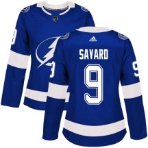 Women's Adidas Tampa Bay Lightning Denis Savard Blue Home Jersey - Authentic Women's Adidas Tampa Bay Lightning Denis Savard Blue Home Jersey - Authentic