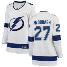 Women's Fanatics Branded Tampa Bay Lightning Ryan McDonagh White Away Jersey - Breakaway Women's Fanatics Branded Tampa Bay Lightning Ryan McDonagh White Away Jersey - Breakaway