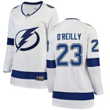 Women's Fanatics Branded Tampa Bay Lightning Sam O'Reilly White Away Jersey - Breakaway Women's Fanatics Branded Tampa Bay Lightning Sam O'Reilly White Away Jersey - Breakaway