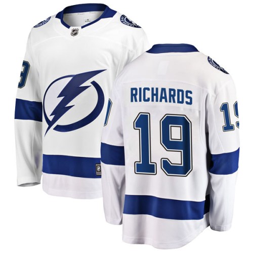 Men's Fanatics Branded Tampa Bay Lightning Brad Richards White Away Jersey - Breakaway Men's Fanatics Branded Tampa Bay Lightning Brad Richards White Away Jersey - Breakaway