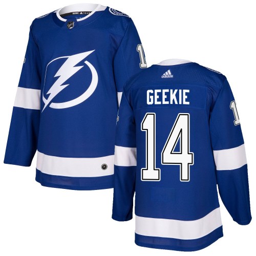 Youth Adidas Tampa Bay Lightning Conor Geekie Blue Home Jersey - Authentic Youth Adidas Tampa Bay Lightning Conor Geekie Blue Home Jersey - Authentic