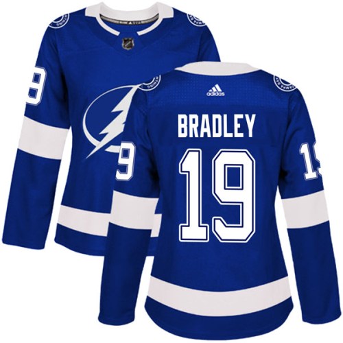 Women's Adidas Tampa Bay Lightning Brian Bradley Blue Home Jersey - Authentic Women's Adidas Tampa Bay Lightning Brian Bradley Blue Home Jersey - Authentic