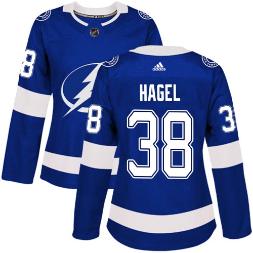 Women's Adidas Tampa Bay Lightning Brandon Hagel Blue Home Jersey - Authentic Women's Adidas Tampa Bay Lightning Brandon Hagel Blue Home Jersey - Authentic