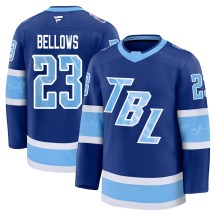 Men's Fanatics Tampa Bay Lightning Brian Bellows Blue 2026 Stadium Series Jersey - Premium