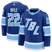 Men's Fanatics Tampa Bay Lightning Dan Boyle Blue 2026 Stadium Series Jersey - Premium