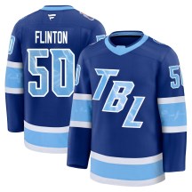 Men's Fanatics Tampa Bay Lightning Cooper Flinton Blue 2026 Stadium Series Jersey - Premium