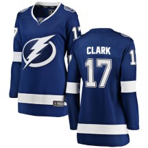 Women's Fanatics Branded Tampa Bay Lightning Wendel Clark Blue Home Jersey - Breakaway