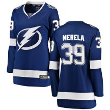 Women's Fanatics Branded Tampa Bay Lightning Waltteri Merela Blue Home Jersey - Breakaway