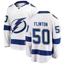 Men's Fanatics Branded Tampa Bay Lightning Cooper Flinton White Away Jersey - Breakaway