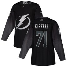 Youth Adidas Tampa Bay Lightning Anthony Cirelli Black Alternate Jersey - Authentic