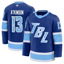 Youth Fanatics Tampa Bay Lightning Cam Atkinson Blue 2026 Stadium Series Jersey - Premium