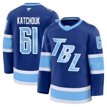 Youth Fanatics Tampa Bay Lightning Boris Katchouk Blue 2026 Stadium Series Jersey - Premium