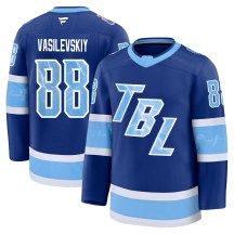 Youth Fanatics Tampa Bay Lightning Andrei Vasilevskiy Blue 2026 Stadium Series Jersey - Premium