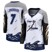 Women's Fanatics Branded Tampa Bay Lightning Simon Lundmark White Special Edition 2.0 Jersey - Breakaway Women's Fanatics Branded Tampa Bay Lightning Simon Lundmark White Special Edition 2.0 Jersey - Breakaway