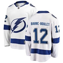 Youth Fanatics Branded Tampa Bay Lightning Alex Barre-Boulet White Away Jersey - Breakaway