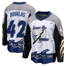 Men's Fanatics Branded Tampa Bay Lightning Curtis Douglas White Special Edition 2.0 Jersey - Breakaway