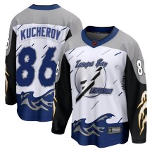 Men's Fanatics Branded Tampa Bay Lightning Nikita Kucherov White Special Edition 2.0 Jersey - Breakaway
