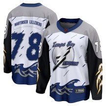 Men's Fanatics Branded Tampa Bay Lightning Emil Lilleberg White Special Edition 2.0 Jersey - Breakaway