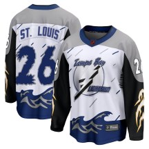 Men's Fanatics Branded Tampa Bay Lightning Martin St. Louis White Special Edition 2.0 Jersey - Breakaway