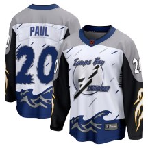 Men's Fanatics Branded Tampa Bay Lightning Nick Paul White Special Edition 2.0 Jersey - Breakaway