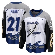 Men's Fanatics Branded Tampa Bay Lightning Brayden Point White Special Edition 2.0 Jersey - Breakaway