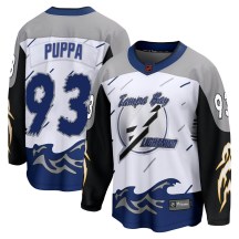 Men's Fanatics Branded Tampa Bay Lightning Daren Puppa White Special Edition 2.0 Jersey - Breakaway