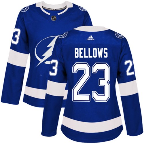 Women's Adidas Tampa Bay Lightning Brian Bellows Blue Home Jersey - Authentic