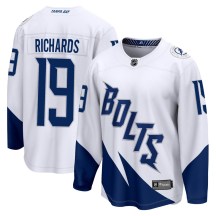 Men's Fanatics Branded Tampa Bay Lightning Brad Richards White 2022 Stadium Series Jersey - Breakaway