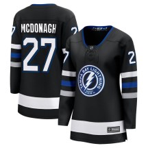 Women's Fanatics Branded Tampa Bay Lightning Ryan McDonagh Black Breakaway Alternate Jersey - Premier Women's Fanatics Branded Tampa Bay Lightning Ryan McDonagh Black Breakaway Alternate Jersey - Premier