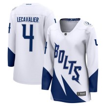 Women's Fanatics Branded Tampa Bay Lightning Vincent Lecavalier White 2022 Stadium Series Jersey - Breakaway